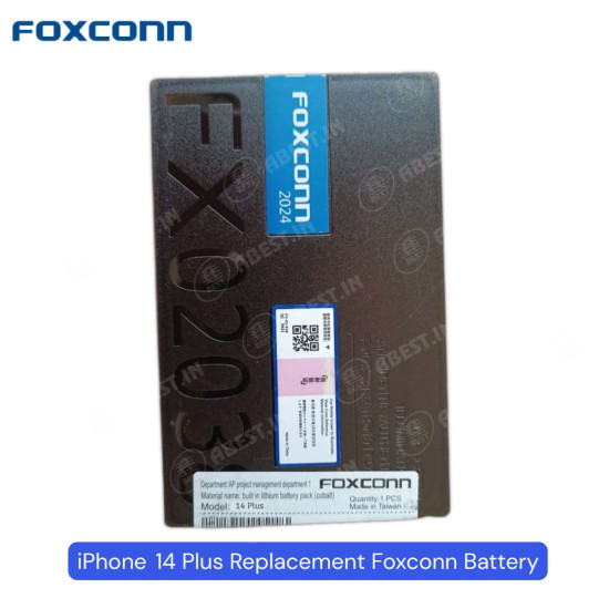 Foxconn Replacement Battery for iPhone 14 Pro - High Capacity